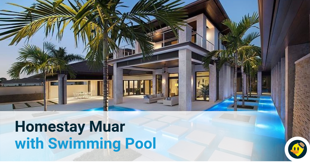 Homestay Muar with Swimming Pool Featured Image